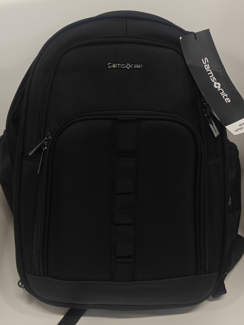 Samsonite Black Men's Backpack with Front Organizer